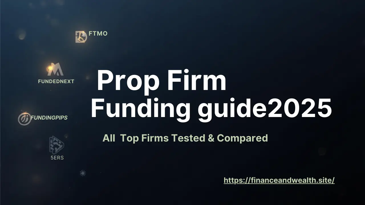 Prop Firm Funding 2025: All 5 Top Firms Tested & Compared
